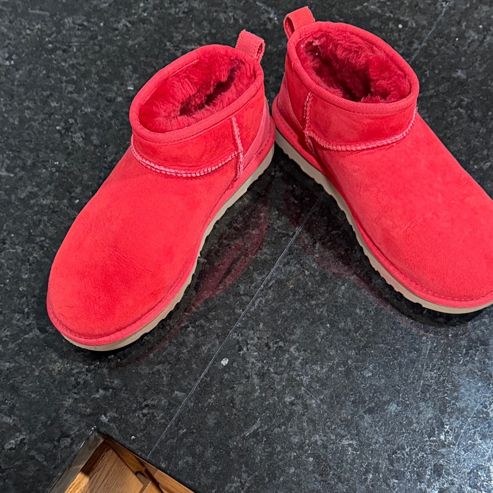 UGG Red Winter Boots for Women